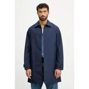 United Colors of Benetton palton culoarea bleumarin, 2VYAUN06L imagine