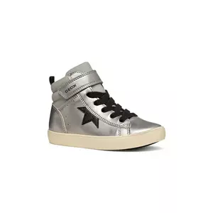 Geox sneakers pentru copii GISLI culoarea argintiu, J564NC.0AJAS imagine
