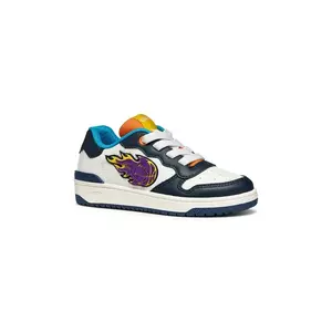 Geox sneakers pentru copii WASHIBA culoarea alb, J56LQB.000BC imagine