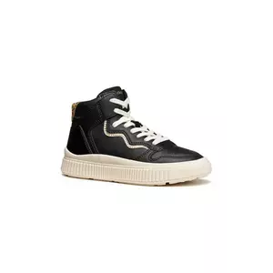 Geox sneakers pentru copii LAQUINNY culoarea negru, J56M3B.05402 imagine