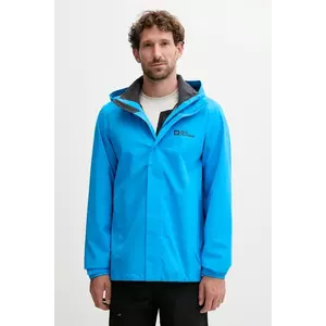 Jack Wolfskin geacă de ploaie Trailtime 2L culoarea verde, A63903 imagine