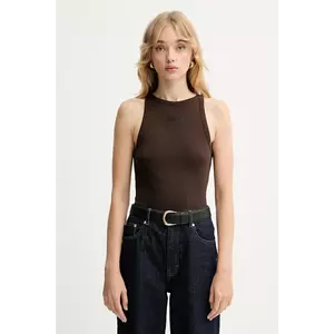 Gestuz top culoarea negru, 10910297 imagine