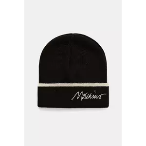 Moschino căciulă de lână culoarea maro, M3352 65461 imagine