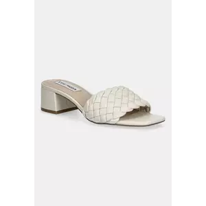 Steve Madden papuci Cellie femei, culoarea bej, cu toc drept, SM11003805 imagine