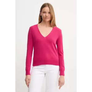 United Colors of Benetton pulover de lână culoarea roz, light, 1002D401Y imagine