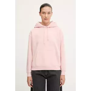 Levi's bluză culoarea roz, cu glugă, uni, A5943 imagine