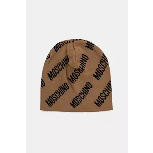 Moschino căciulă de lână culoarea maro, M5859 60112 imagine