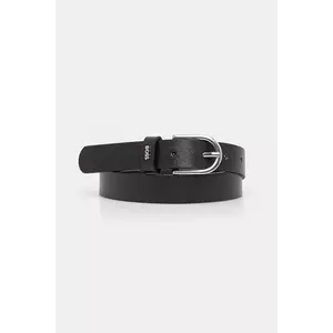 BOSS curea de piele culoarea maro, 50553383 imagine