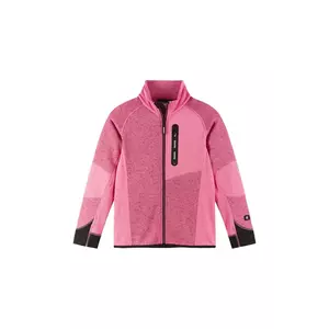 Reima hanorac polar pentru copii Laskien culoarea gri, melanj, 5200047B imagine