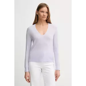 United Colors of Benetton pulover de lână culoarea violet, light, 1002D401Y imagine
