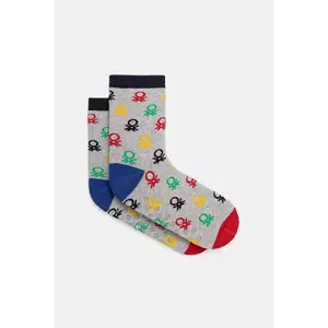 United Colors of Benetton șosete copii culoarea gri, 6AO30704D imagine