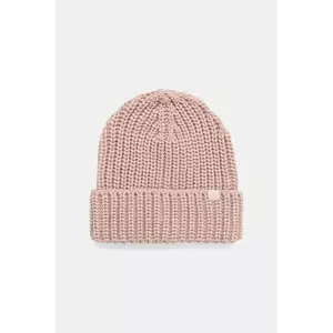 United Colors of Benetton căciulă din lână pentru copii culoarea bej, 105HCA014 imagine