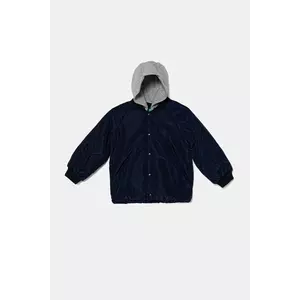 United Colors of Benetton geacă copii culoarea bleumarin, 26JDGN040 imagine