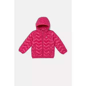 United Colors of Benetton geacă copii culoarea roz, 21INGN02Z imagine