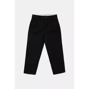 United Colors of Benetton pantaloni copii culoarea negru, uni, 43ZGCF04W imagine