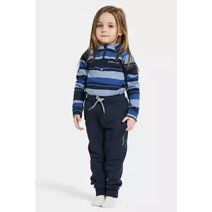 Didriksons pantaloni SILJAN KIDS PNT culoarea bleumarin, uni, 505901 imagine