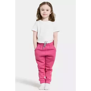 Didriksons pantaloni SILJAN KIDS PNT culoarea roz, uni, 505901 imagine