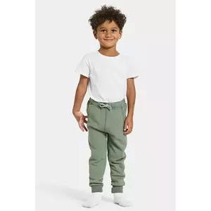 Didriksons pantaloni SILJAN KIDS PNT culoarea verde, uni, 505901 imagine