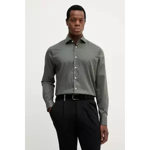 Eton cămașă din bumbac culoarea verde, cu guler italian, slim, 100013963 imagine