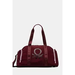 United Colors of Benetton geantă culoarea bordo, 66YT1Y01Z imagine
