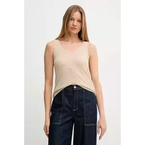 United Colors of Benetton top de lână culoarea bej, 109PDH01F imagine