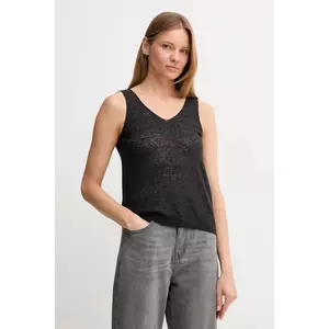 United Colors of Benetton top de lână culoarea gri, 109PDH01F imagine