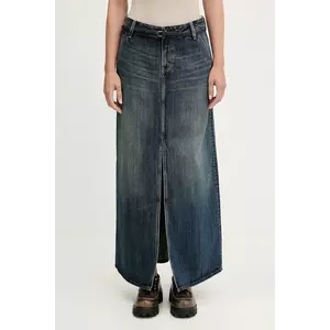 G-Star fustă jeans culoarea bleumarin, mini, drept, D25979.D577 imagine