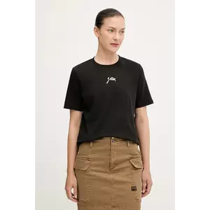 G-Star tricou din bumbac culoarea negru, D26907.D976 imagine