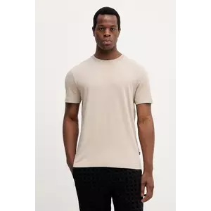 Joop! tricou din bumbac culoarea bordo, uni, 30045539 imagine