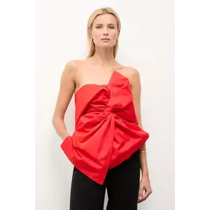 Answear.LAB bluza culoarea rosu, neted imagine