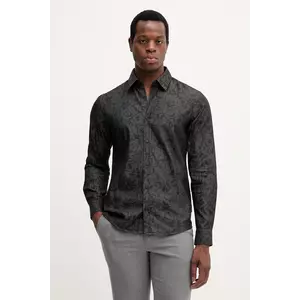 Joop! cămașă din bumbac culoarea negru, cu guler clasic, regular, 30048185 imagine