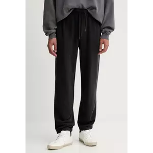 American Vintage pantaloni de trening culoarea negru, uni, MATU05A imagine