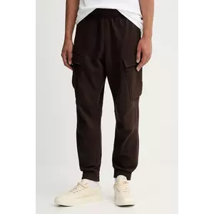 G-Star pantaloni de trening din bumbac culoarea maro, uni, D27154.E209 imagine