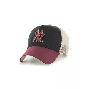 47 brand șapcă MLB New York Yankees culoarea negru, B-BPTOM17CNP-BKB imagine