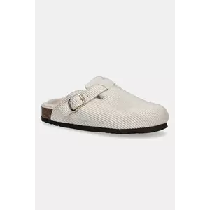 Scholl papuci de casă FAE culoarea bej, F324011171 imagine