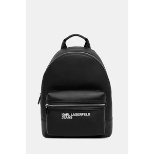 Karl Lagerfeld Jeans rucsac culoarea negru, mare, cu imprimeu, A4M30314 imagine