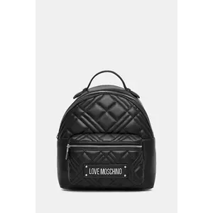 Love Moschino rucsac culoarea negru, mic, uni, JC4148PP1NLA000B imagine