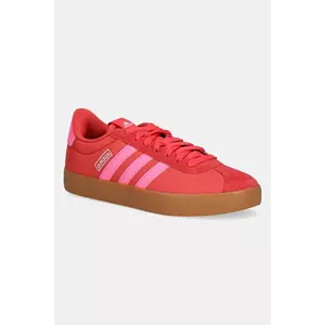adidas sneakers Vl Court 3.0 culoarea rosu, JS2056 imagine