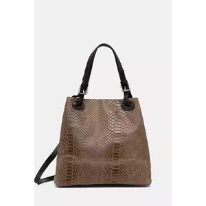 Answear.LAB poseta de piele culoarea maro imagine