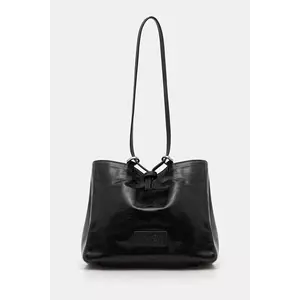MM6 Maison Margiela poșetă de piele culoarea negru, SB5ZH0021.P7187.T8013 imagine