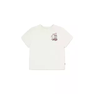 Levi's tricou copii WESTERN OVERSIZED TEE culoarea bej, 4EP074 imagine