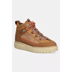 Sorel sneakers din piele întoarsă ONA AVE PEAK BOOT WP culoarea maro, 2138441242 imagine