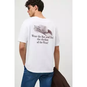 Medicine tricou din bumbac culoarea alb, cu imprimeu imagine