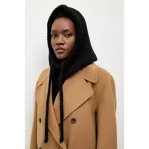 Answear.LAB cagulă de lână culoarea negru imagine