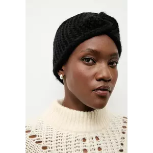 Answear.LAB bentiță de lână culoarea negru imagine