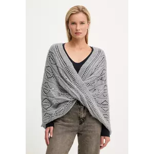 Answear.LAB coș de fum din lână culoarea gri, neted imagine