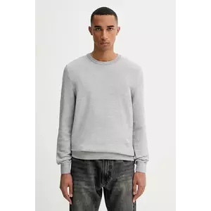 Marc O'Polo pulover de bumbac culoarea gri, light, B21502360074 imagine