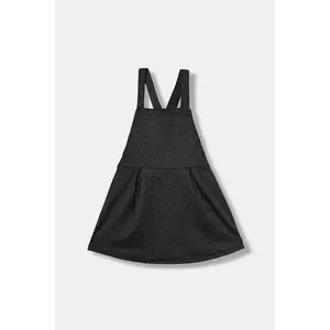 United Colors of Benetton rochie fete culoarea gri, mini, drept, 47W3GT00N imagine