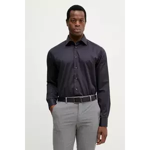 Eton cămașă din bumbac culoarea violet, cu guler italian, slim, 100014396 imagine