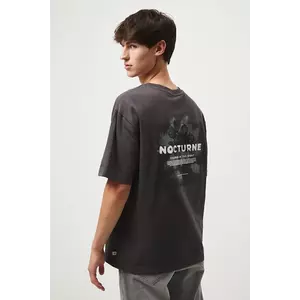 Medicine tricou din bumbac culoarea gri, cu imprimeu imagine